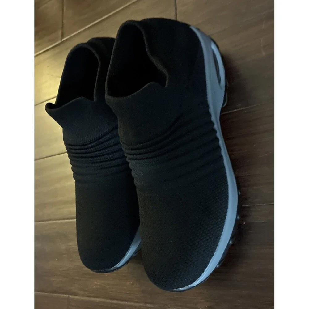 Hypersoft Comfort Air Cushion Shoes Breathable Mesh Walking Slip On Sneakers 9